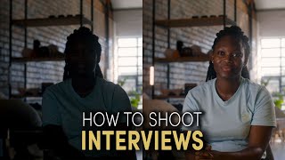 How To Shoot An Interview In 3 Steps