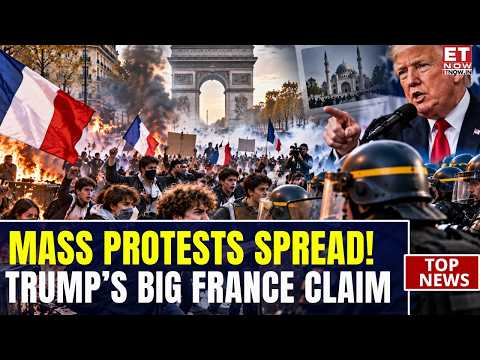 France In Turmoil: Students Clash With Police Across 40 Cities, Schools Shut As Trump Targets Islam