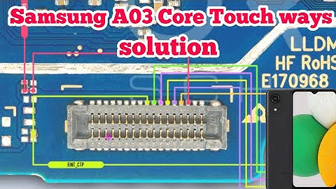 Samsung A03 Core Touch not working problem solved| A03 Core Touch ways