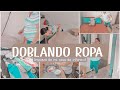 💯✅️ LIMPIEZA DE MI CASA DE INFONAVIT | DOBLANDO ROPA MOTIVACIONAL