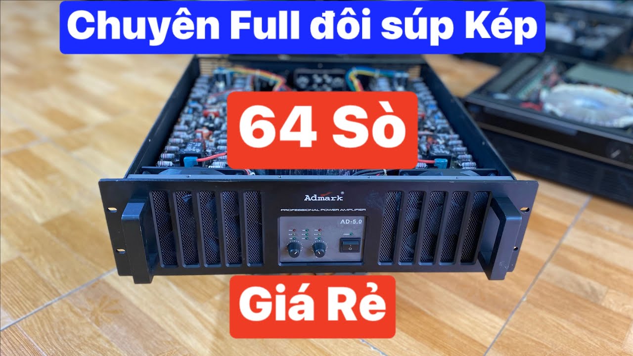 Đẩy bãi Admark 64 Sò chuyên full đôi súp kép Lhzalo: 0985 215 399