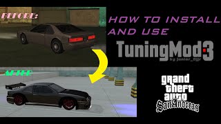 GTA SA Tuning Mod v3.0.1 Installation   Usage   Part and Vehicle Addition