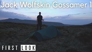 Kampioenschap Neerwaarts Uitputting Jack Wolfskin Gossamer 1 - Solo Wild camp and test of my used, £80 tent |  High Wind | Heavy Rain - YouTube