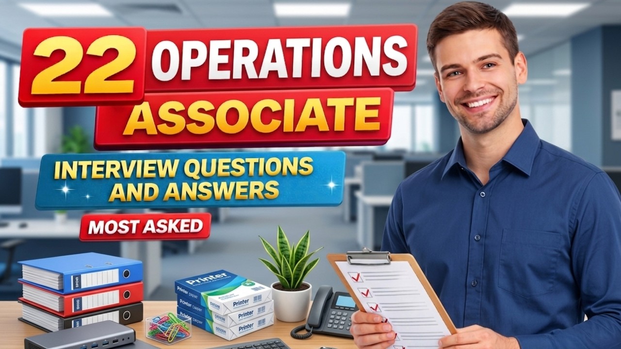 Operations Case Interview Examples Top 22 Operations Associate Interview Questions and Answers - YouTube