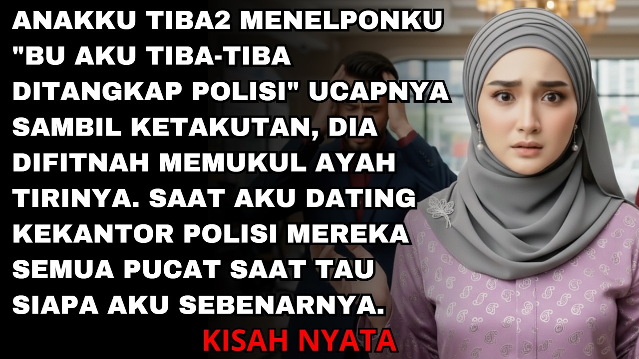 PUTRAKU MENELFONKU SAMBIL MENANGIS KARENA DITANGKAP POLISI  - MEREKA KAGET SAAT AKU DATANG KE KANTOR