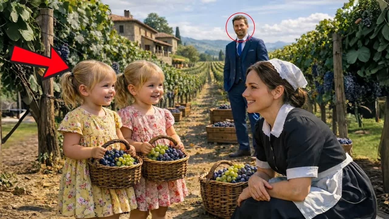 AS FILHAS DO EMPRESÁRIO VIÚVO NÃO SAÍAM DE CASA HÁ TRÊS ANOS, MAS A EMPREGADA AS TROUXE AO VINHEDO!