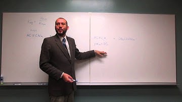 Lecture on Predicting the Equilibrium Constant (Keq) for Acid-Base Reaction 001