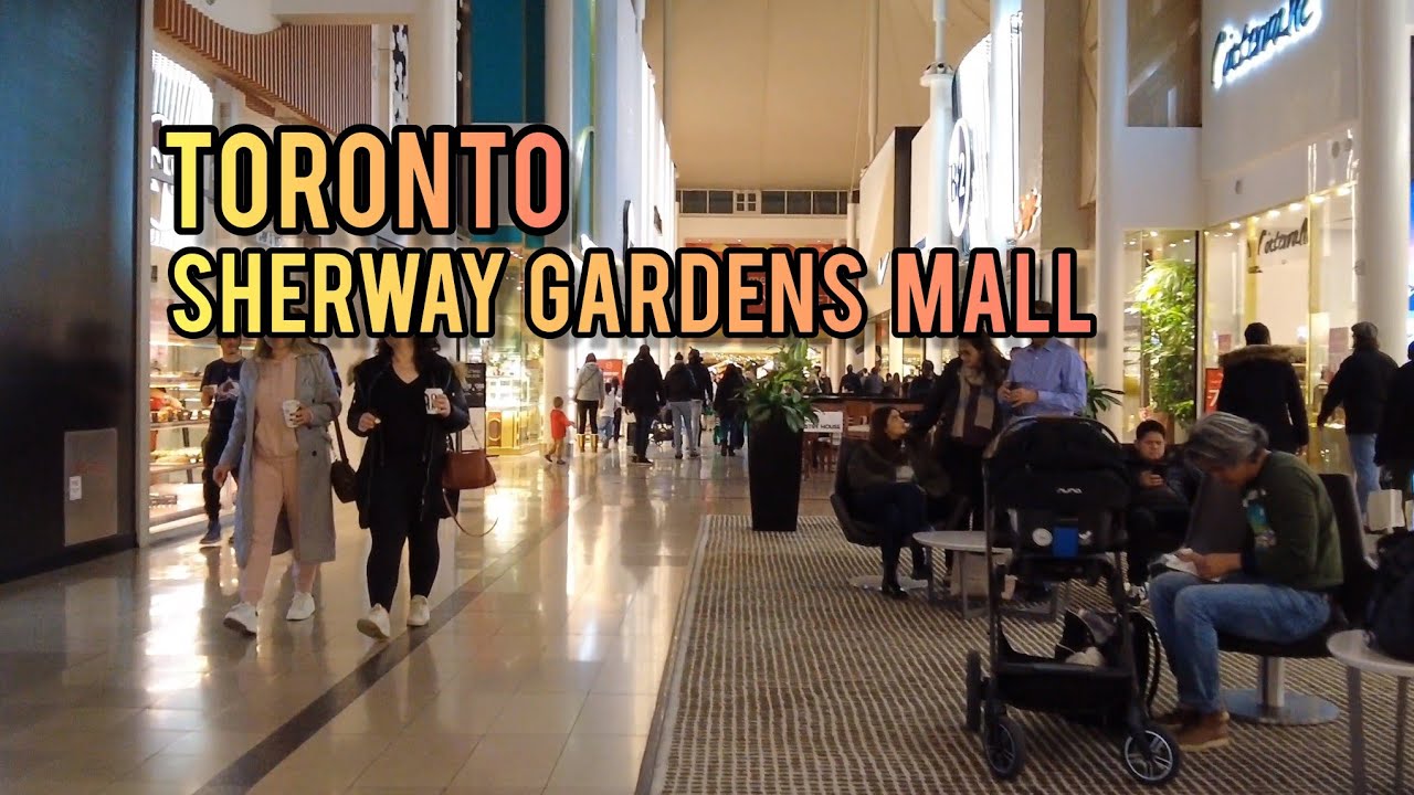 Sherway Gardens Shopping Mall Toronto Canada 