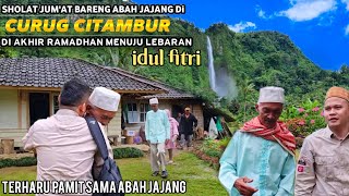 Bersama abah jajang indahnya menyambut lebaran idul fitri di curug citambur