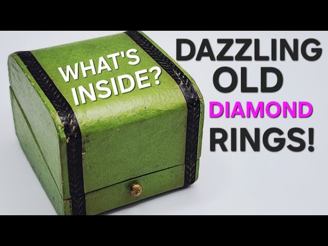 UNBOXING Dazzling Antique Diamond RING Collection - PICK YOUR
