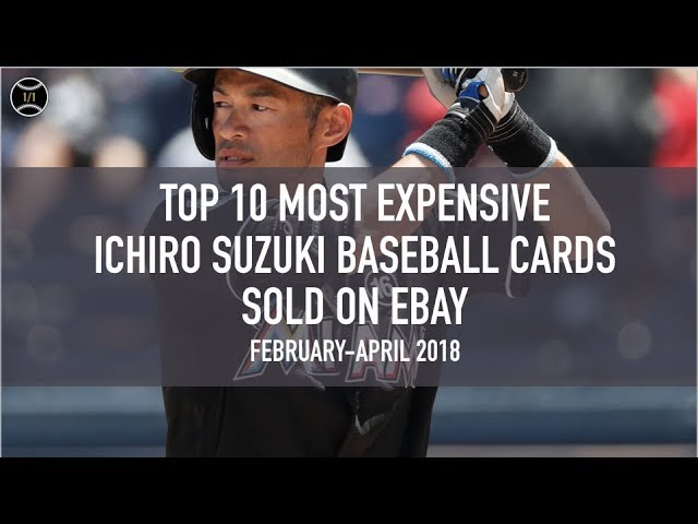 Ichiro Suzuki 10ct Lot of Baseball Cards - Collector Store LLC