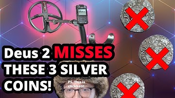 XP Deus 2 users are missing these silver coins! | Minelab Manticore M8 elliptical coil unmasking