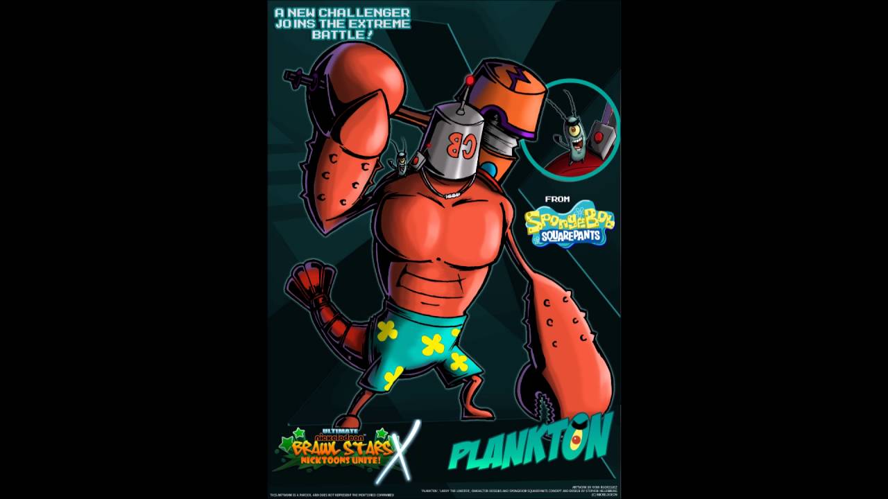 Ultimate Nickelodeon Brawl Stars X Plankton S Theme Youtube - nicktoons brawl stars x sheen