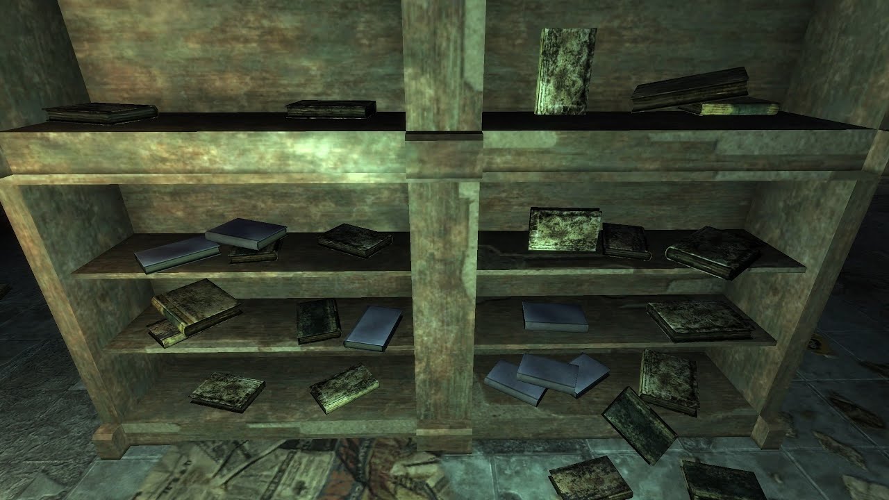 FO3 Mods - Pre-War Books In Springvale School by TelShadow