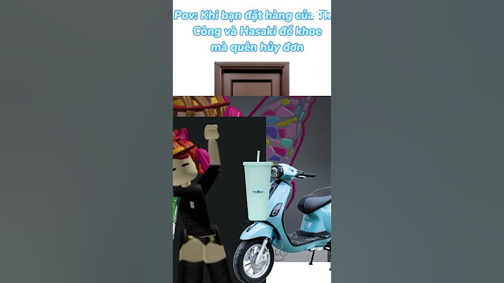 khi bạn đặt hàng HasaKI và thái công để khoe mà quên hủy đơn :  #roblox #memes