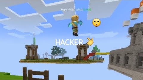 I met a HACKER 😲 in Blockman Go Eggwars