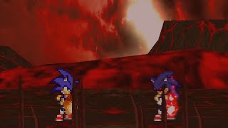 Mugen The Evil Awakens 2 Sonic(Low Hp) Vs Exslayer