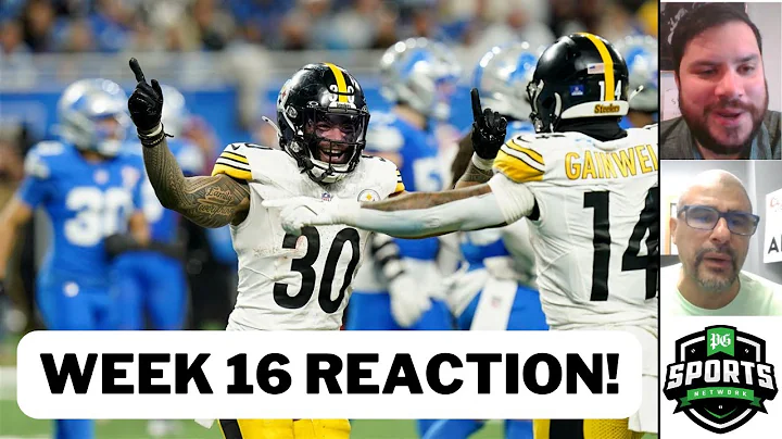 Steelers vs. Lions - NFL Week 16 reaction, recap: HUGE day for Kenneth Gainwell, Jaylen Warren