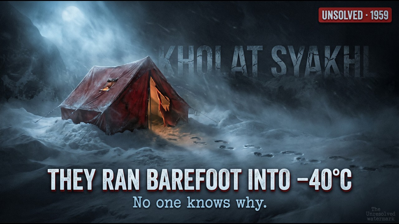 Dyatlov Pass: They Cut Out of Their Tent. In Their Underwear. At -40°C. (1959)