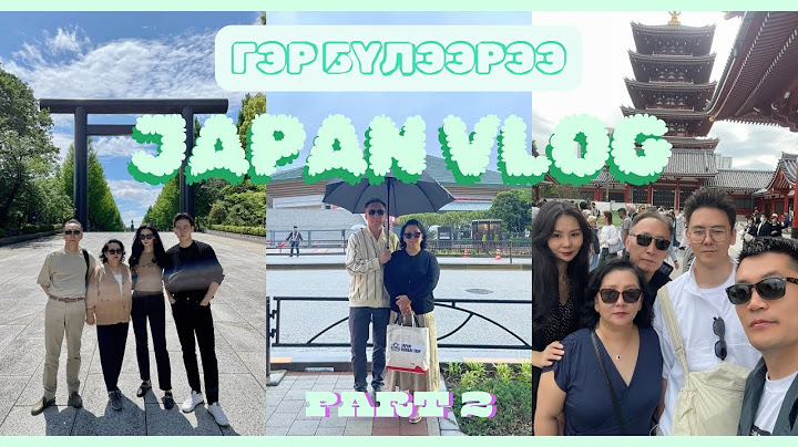 #31 Гэр бүлээрээ Япон улсаар аялсан тэмдэглэл 🇯🇵🎎🍱/ 2-р хэсэг