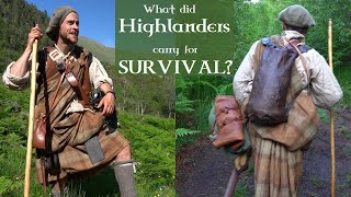 17th Century Highlander Expedition Equipment Tried & Tested Historical Survival kit