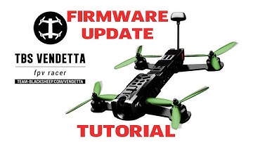 TBS Vendetta Tutorial #2 - Firmware Update (Core, Colibri & Betaflight)