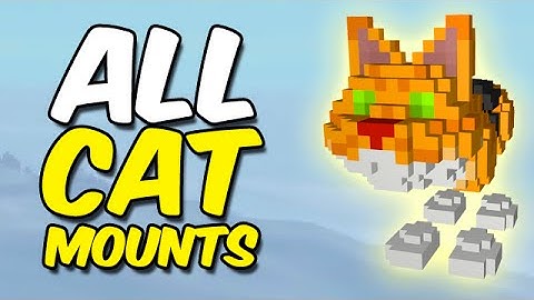 All Cat Mounts in Trove!