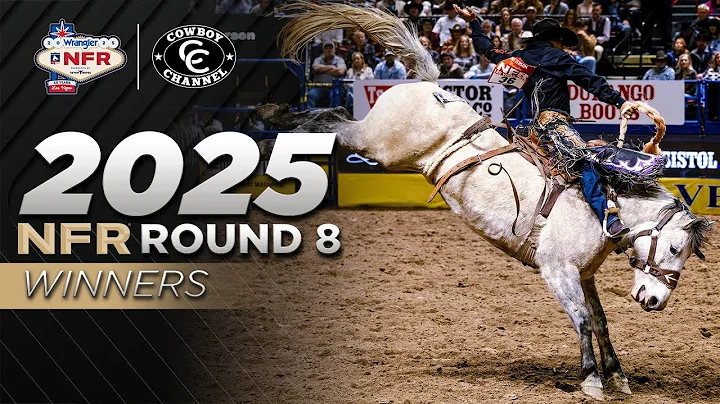 2025 NFR Round 8 Winners Recap 🏆 Tricia Aldridge & Adios Pantalones Win Again | Cowboy Channel