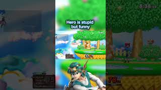 Hero is stupid but funny #smashbros  #nintendo #dragonquest