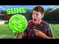 Un ballon en slime  test