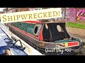 Burnt-Out Narrowboat On The Caldon Canal | Quest Vlog #90