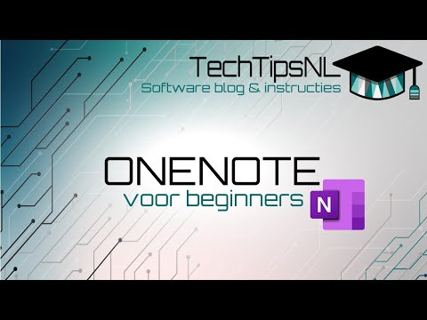OneNote voor beginners