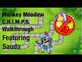 BTD6 Monkey Meadow CHIMPS Walkthrough with Sauda