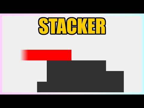 Easy Stacker Game with JavaScript + P5js