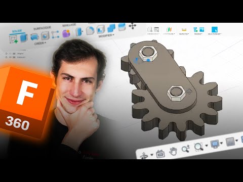 Comment modéliser FACILEMENT cet objet sur Fusion 360 ?