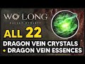 All dragon vein crystal  essence locations all health upgrades  wo long fallen dynasty