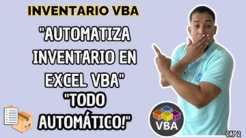 Agregar y Mostrar Datos en Inventario VBA Excel Automatización de Entradas y Salidas Cap 2 #vbaexcel