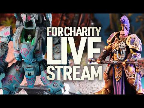 Tau vs Adeptus Custodes | Charity Live Stream! -  Fenris Workshop Sweepstakes!