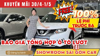 Miễn Phí 100% Phí Trước Bạ Các Dòng Xe dưới 1 Tỷ Tại Showroom Sài Gòn Car | Báo Giá Tổng Hợp