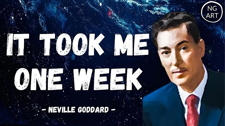 Neville Goddard | How I Manifested My Wife In One ...