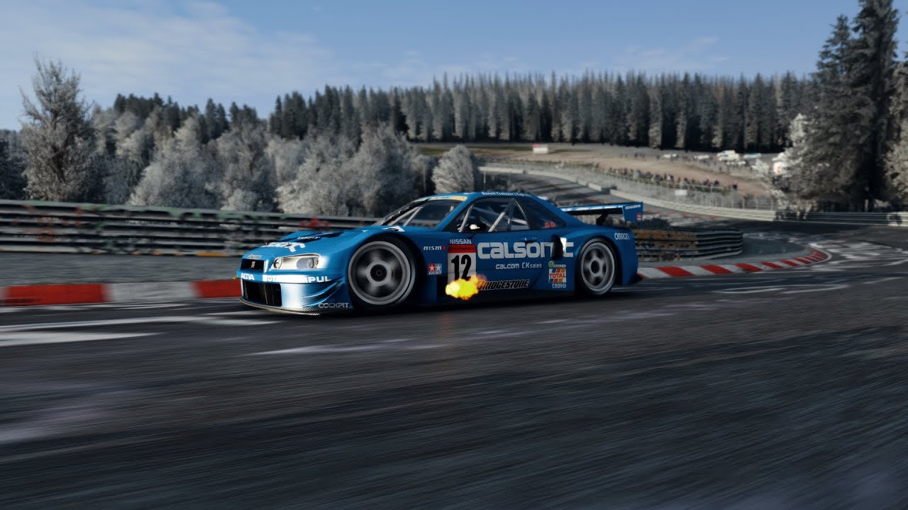Assetto Corsa | Nordschleife 6:53.385(Personal Best) On GT500 Calsonic