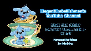 Handmade Cards Using Dianna Mars Chicken Chowder Recipe Stamp