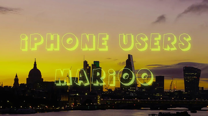 Marioo-  iPhone users (Lyrics)