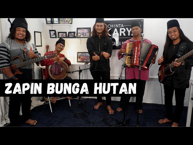 Zapin Bunga Hutan-Cover by Wak Jeng & Akustikaria class=