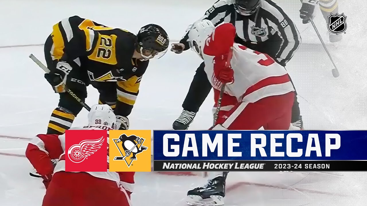 How to Watch the Pittsburgh Penguins vs. Detroit Red Wings - NHL (10/18/23)