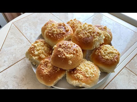 Самые вкусные, воздушные булочки с сахарной крошкой. Легко и просто. - Смотреть видео с Ютуба без ограничений