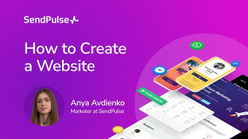 How to Create a Website with SendPulse