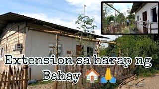 PUMAPASOK SA LOOB NG BAHAY ANG TUBIG ULAN 🤔 | PAG GAWA NAMIN NI TATAY CISCO | MINI TERACE |