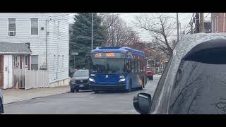 MTA Bus: 2023 New Flyer XD40 #9287 in action on the Q18