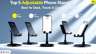Top 5 Beste Verstelbare Telefoonstandaards Van 2025 Ultieme Review Van Bureau- En Reisstandaards